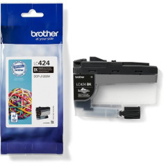 Cartouche d'encre LC424BK - BROTHER - Noir haute capacité de 750 pages - Pour DCP-J1200W Cartouche d'encre LC424BK - BROTHER - Noir haute capacité de 750 pages - Pour DCP-J1200W