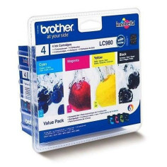 Brother LC980 Cartouches d'encre Multipack Coul... Brother LC980 Cartouches d'encre Multipack Coul...