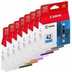Cartouche d'encre CLI-42 8inks - CANON - Noir et couleur - Capacité standard - multipack 8 encres Cartouche d'encre CLI-42 8inks - CANON - Noir et couleur - Capacité standard - multipack 8 encres