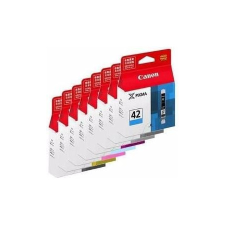 Cartouche d'encre CLI-42 8inks - CANON - Noir et couleur - Capacité standard - multipack 8 encres