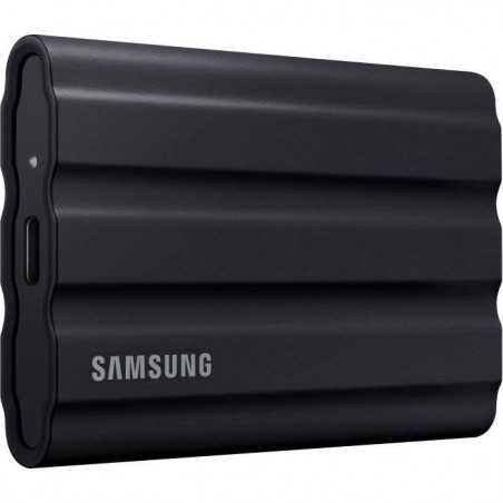 SAMSUNG - T7 Shield Noir - SSD Externe - 2 To - USB 3.2 - Vitesse lecture jusqu'a 1 050 Mo/s