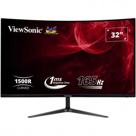 Ecran PC Gamer Incurvé - VIEWSONIC - 32 - FHD - 180Hz - Dalle VA - 1ms - VX3218-PC-MHD