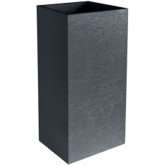 EDA Pot de fleurs haut carré Graphit - 39