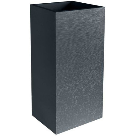 EDA Pot de fleurs haut carré Graphit - 39