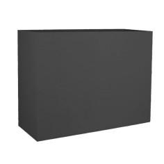 EDA PLASTIQUE Bac a fleurs Muret Loft Graphit - 46 L - 78