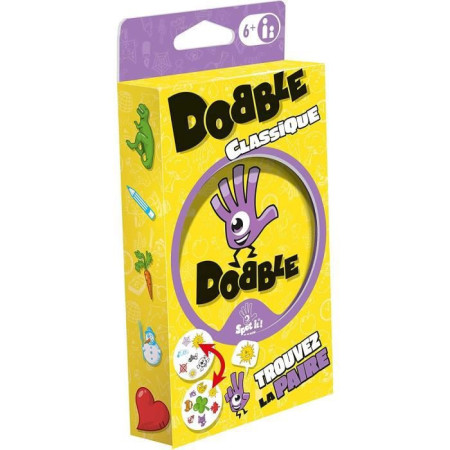 Zygomatic - Dobble : Classique - Édition 2021 - Jeu de société - a partir de 6 ans -