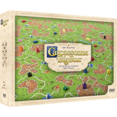 Z-Man Games | Carcassonne : Big Box - Nouvelle Édition | Jeu de société | a partir de