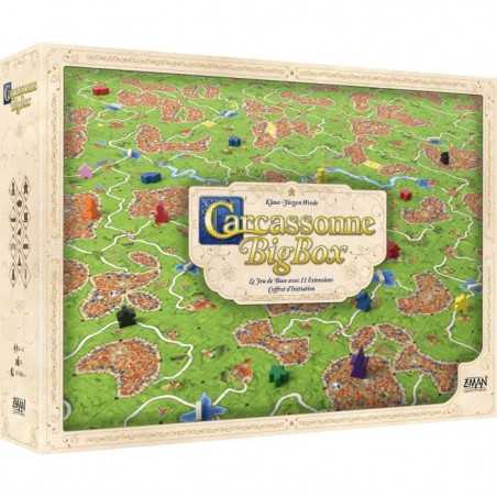 Z-Man Games | Carcassonne : Big Box - Nouvelle Édition | Jeu de société | a partir de 7 ans | 2 a 6 joueurs | 35 minutes