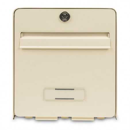BURG WACHTER Boîte aux lettres Favor en acier galvanisé - 1 porte - Beige