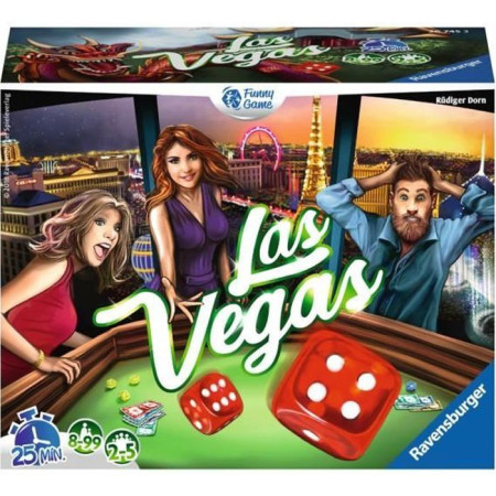 Las Vegas - Ravensburger - Jeu d'ambiance Enfants et Adultes - Pari