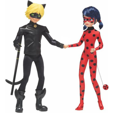Miraculous Ladybug - Pack de 2 Poupées mannequin 26 cm