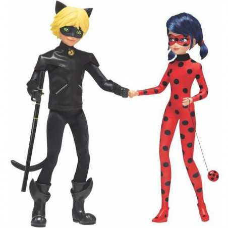 Miraculous Ladybug - Pack de 2 Poupées mannequin 26 cm