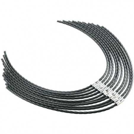 Bosch 10 pieces de fils pour débroussailleuse AFS 23-37 - Ø 3,5 mm