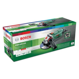 Meuleuse a main Bosch - PWS 850-125 + AVH (Livrée dans un carton 1 poignée anti-vibra