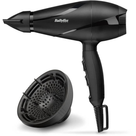 BaByliss - 6613DE - Seche-cheveux Pro Silence Volume 2200 Moteur AC Fabriqué en Itali