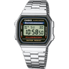 CASIO Montre Quartz Chronographe A168WA1YES Mixte CASIO Montre Quartz Chronographe A168WA1YES Mixte