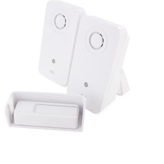 CHACON Kit Carillon sans fil avec 2 récepteurs DIO Design 38 mélodies
