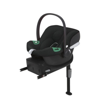 Siege auto CYBEX Aton B2 i-Size + Base One - Groupe 0+ - Isofix - Volcano Black