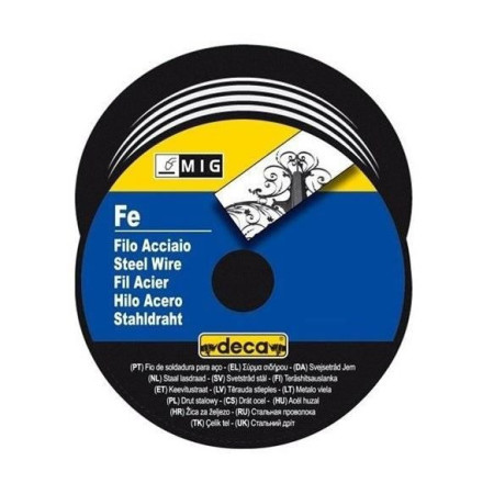 DECA Bobine fil acier pour soudure MIG/MAG Ø fil 0