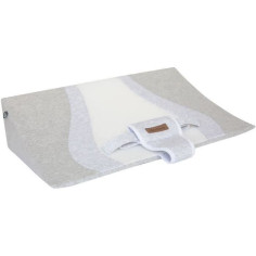 Plan incliné en 3D a&nbsp; 25 degres - Blanc - 70 x 140 cm