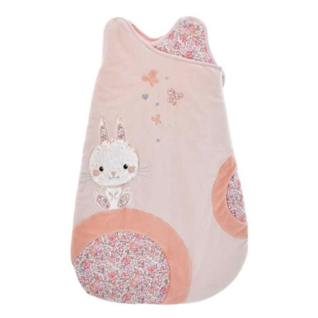 Gigoteuse - DOMIVA - Lapinou - Rose - 0-6 mois - Chaude et douce
