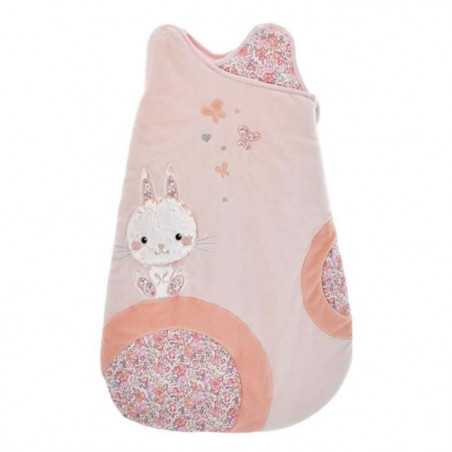 Gigoteuse - DOMIVA - Lapinou - Rose - 0-6 mois - Chaude et douce