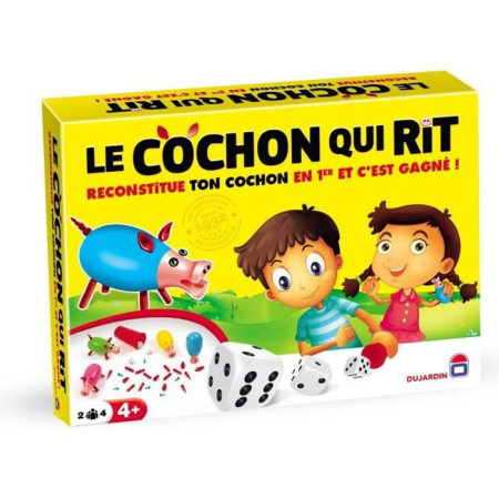 LE COCHON QUI RIT (par 4) - Le jeu incontournable pour toute la famille ! - 10004 N