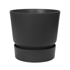 ELHO Pot de fleurs rond Greenville 40 - Extérieur - Ø 39 x H 36 ELHO Pot de fleurs rond Greenville 40 - Extérieur - Ø 39 x H 36