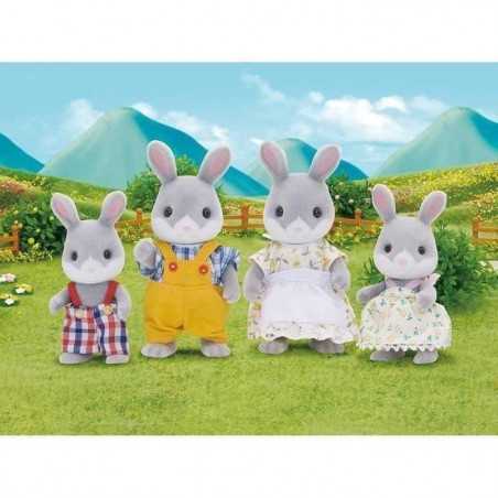 La famille Lapin Gris - Sylvanian Families - 4030