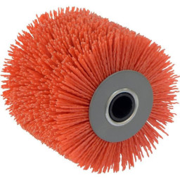 Brosse nylon fil abrasif rouge pour REX120C et REX200 - FARTOOLS - métal/plastic - garantie 2 ans