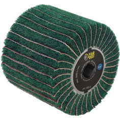 FARTOOLS Brosse fibre synthétique et lamelles abrasives Ø120mm/L100mm