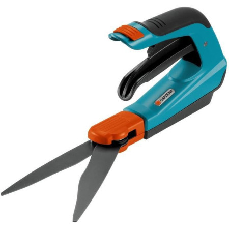 Cisaille a Gazon GARDENA - Orientable Confort  Lames ondulées  Revetement anti-adhé