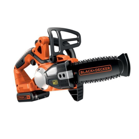 Tronçonneuse sans fil 18V GKC1820L20-QW BLACK+DECKER - 20 cm - Livrée avec batterie 1