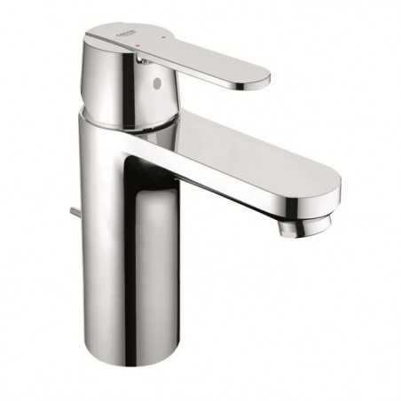 GROHE Robinet de salle de bains lavabo Get, tirette de vidage, bonde incluse, robinet mousseur économie d'eau, taille M, 2345400