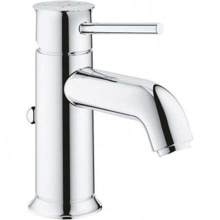 GROHE Robinet lavabo de salle de bains Start Classic, mitigeur avec tirette de vidage, mousseur a économique d'eau, 23810000