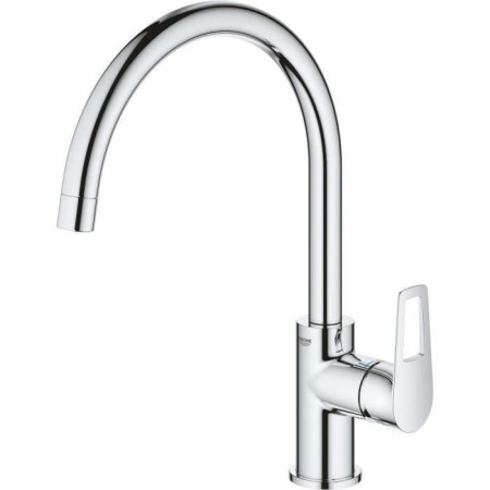 Robinet de cuisine évier monocommande BAULOOP bec haut pivotant - GROHE  31368001