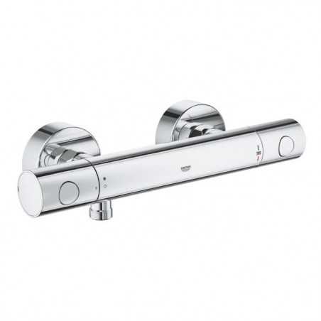GROHE Mitigeur thermostatique douche Precision Get, montage mural, indicateur de température, filtres intégré, 34773000