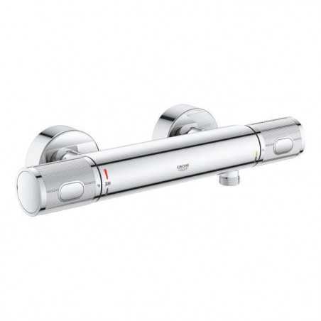 Mitigeur thermostatique Douche GROHE Precision Feel - Chromé - Economie d'eau - Métal