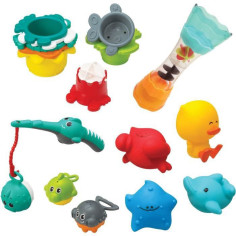 Coffret de bain INFANTINO - 17 pcs - Gobelets