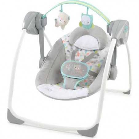 INGENUITY Transat pour bébé balancelle électrique pliable - Foret - Arche,cadeau bébé, réglages balancement, minuterie
