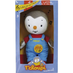 Jemini T'choupi peluche Tchoupi musical +/- 20cm Jemini T'choupi peluche Tchoupi musical +/- 20cm
