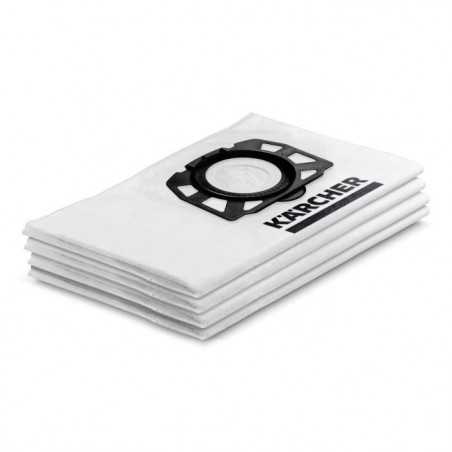 KARCHER - Sachet filtre ouate KARCHER KWD1 / KWD2 / KWD3 / WD2 Plus / WD3 (paquet de 4)