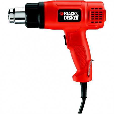 Décapeur thermique filaire - BLACK+DECKER - KX1650-QS - 1750W - 600°C max - 2 débit d'airs