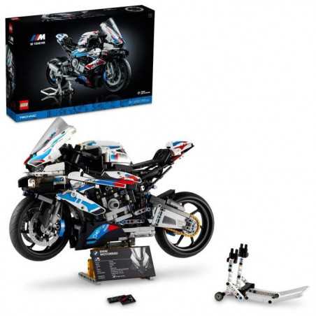 LEGO Technic 42130 BMW M 1000 RR, Construction Moto BMW, Maquette Moto GP, Échelle 1:5, Cadeau Motard, pour Adultes