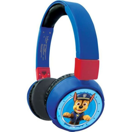 PAT' PATROUILLE - Casque 2 en 1 Bluetooth - Filaire confortable et pliable pour enfan