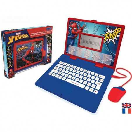 Ordinateur Educatif Bilingue Spiderman - LEXIBOOK - 124 activités
