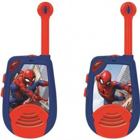 Talkies-Walkies SPIDER-MAN - Portée 2 km - Contrôle du volume - Fonction morse lumineux