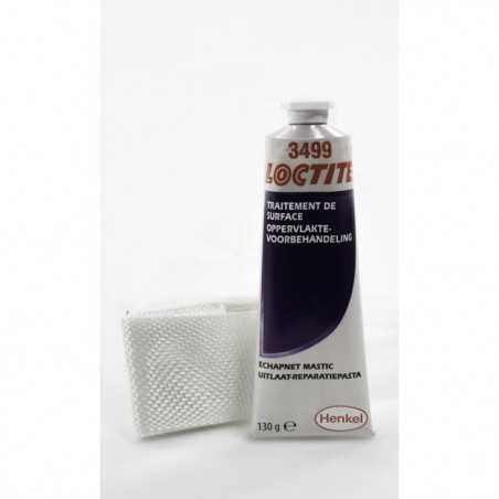 Pâte Réparation Echappement - LOCTITE - 3499 - 130g - Résine époxy - Durcit a la chaleur