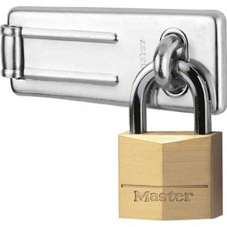 Pack Comprenant un Moraillon de Porte et un Cadenas a Clé - MASTER LOCK - 140703EURD -