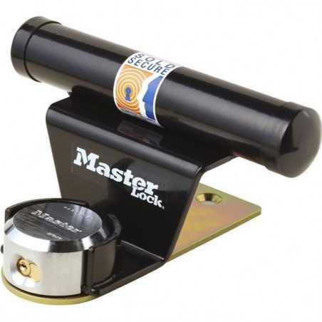 Antivol pour porte de garage basculante - MASTER LOCK - Barre de sécurité en acier - Cylindre a 6 goupilles